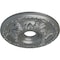 Ekena Millwork Granada Ceiling Medallion (Fits Canopies up to 6 5/8"), 18"OD x 3 1/2"ID x 2 1/2"P, Platinum CM18GAPLS - alternate 3